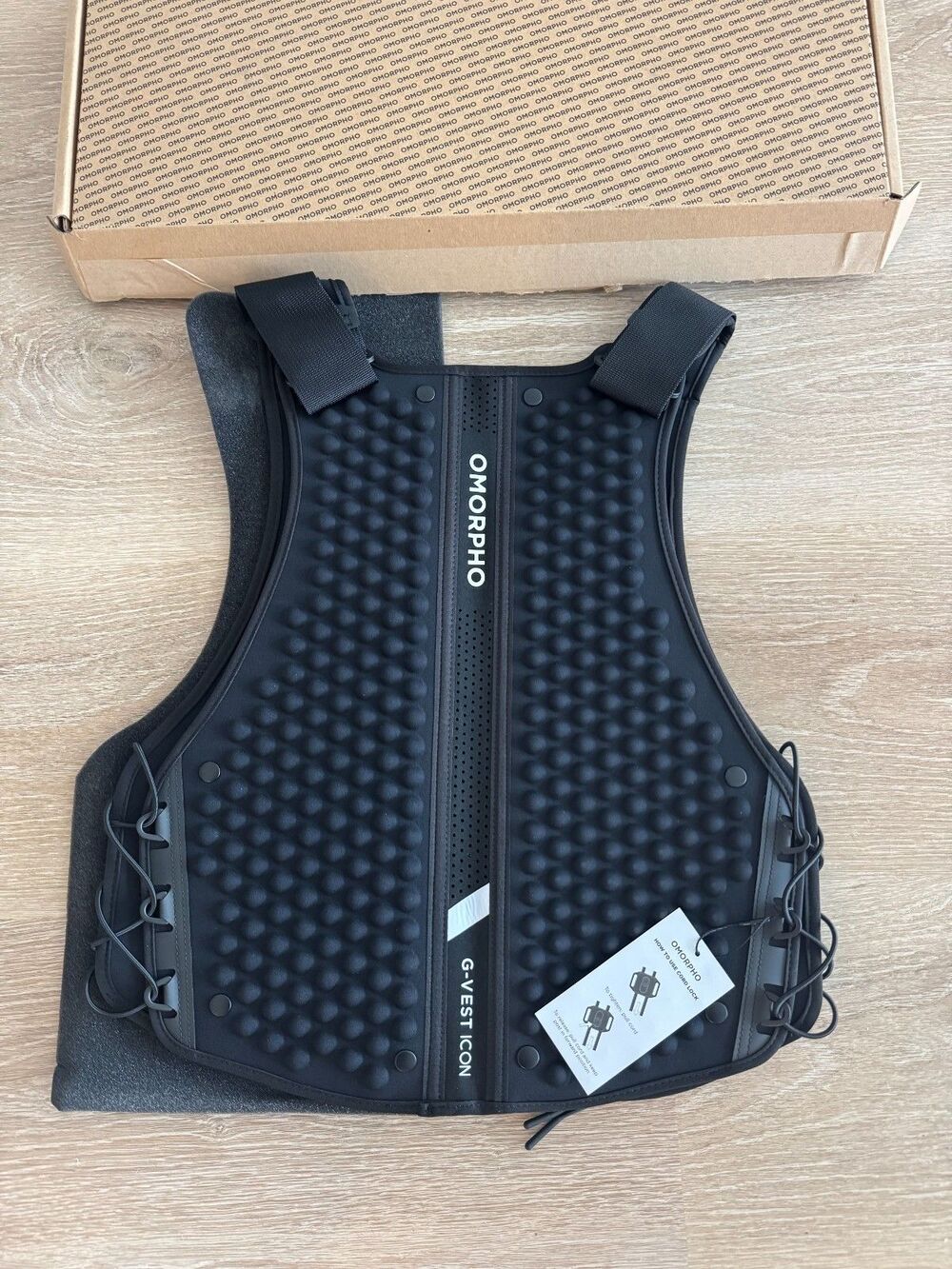 OMORPHO G-Vest Icon Adjustable Weighted Vest Black S/M MicroLoad Mens NEW